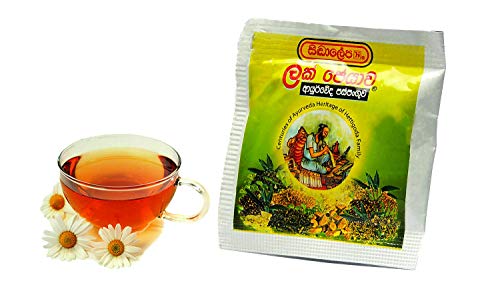 Siddhalepa LAKPEYAWA AYURVEDA CEYLON - Té de hierbas (50 paquetes)