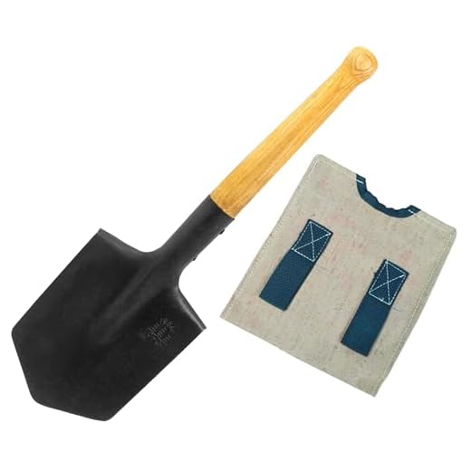 PetriStor Shovel 1984 Special Forces Shovel Includes Sheath Shovel with Pouch