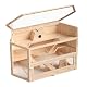 Hamsterkäfig Wiltec XXL mit 3 Etagen und 6-eckigem Design