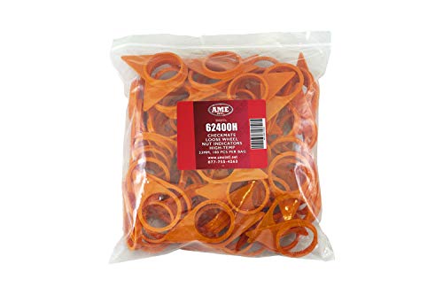 Image of AME INTL Checkmate Loose Wheel Nut Indicator, High Temperature - 33MM, orange