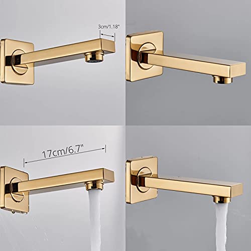 Système de douche haute pression 12 pouces contre le manque de débit d'eau - 4