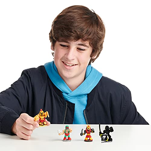 Akedo Ultimate Arcade Warrior Collector Pack Mini Battling Action Figures Ready,for For Ages 6+, Fight, Split Strike - Image 2