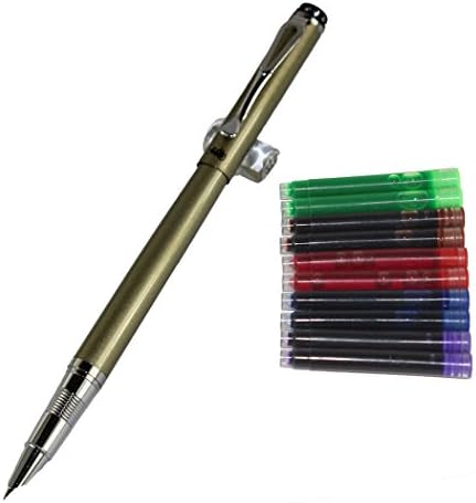 Elegant Fountain Pen Jinhao 301 Black with Diamond Fine Nib