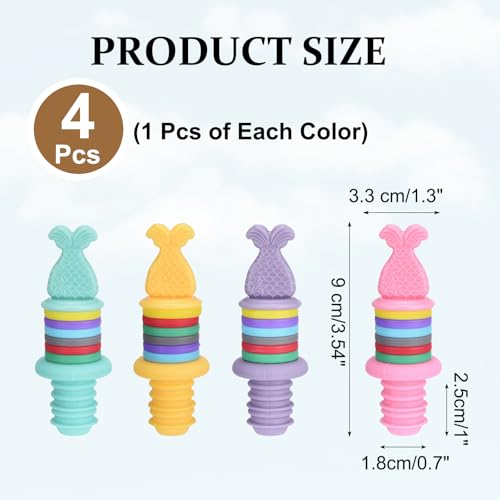 Divertidos tapones de vino con forma de pez para compartir sonrisas 3