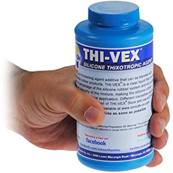 THI-VEX - Thixotropic Agent Thicken Smooth On Silicone Rubber - Pint Bottle
