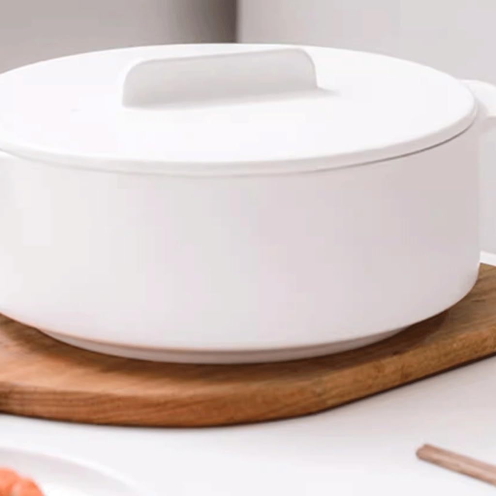 Contenitori Per la Conservazione Degli Alimenti Stoviglie For La Casa Ciotola For Noodle For Zuppa A Doppia Orecchie For Riso In Ceramica For Grande Ciotola Per Zuppa di Noodle(1)