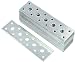 Produktbild KOTARBAU® Flachverbinder 145 mm x 40 mm Lochplatte Verzinkt Silber Holzverbinder Innen  Außenbereich Lochplatte Stahlverbinder Lochblech Flacheisen (50)