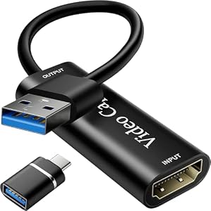 VIXLW Video Capture Card USB HDMI Adapter