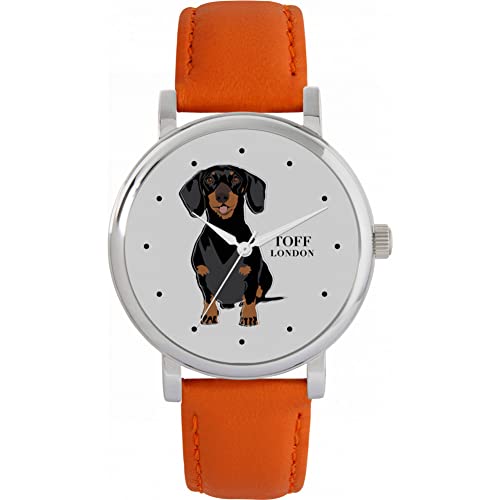 Imagen de Toff London Reloj Perro Salchicha Negro
