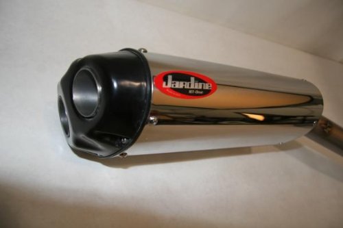 Jardine RT1 Stainless Dual Outlet Slip On Exhaust Compatible with Honda CBR1000RR 04 05 06 07