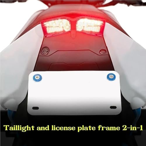 Support plaque d'immatriculation GSX-8R idéal pour vos sorties du week-end - 3
