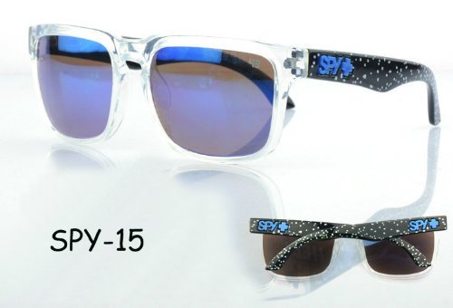 Men's Womens Spy Helm Eyewear Retro Personalized Sunglasses Spy 1-15