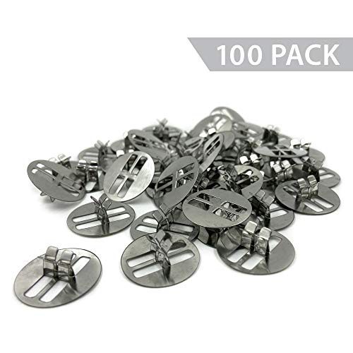 Clips universales para mechas de madera para velas 100 unidades miniatura 2