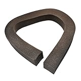 HQRP Foam Window Air Conditioner Weatherstrip Insulating Strip Seal, 2 1/8-Inch x 2 1/8-Inch x 43-Inch
