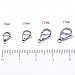 Qitian 10mm Stainless Steel Lobster Claw Clasps for Jewelry Making Hook 50pcs