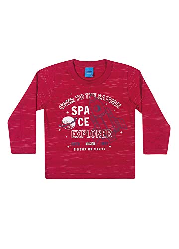 Camiseta manga longa infantil meia estacao meninos 1-3 anos