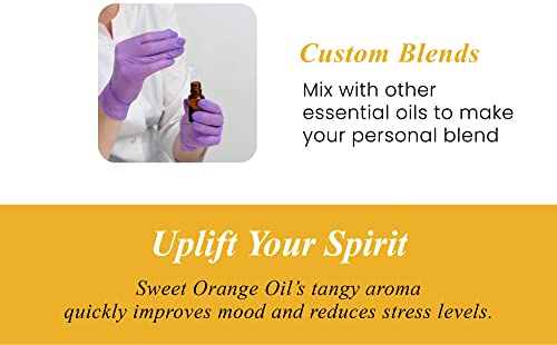 Handcraft Sweet Orange Essential Oil - 100% Pure And Natural - Premium Therapeutic Essential Oil For Diffuser And Aromatherapy - 0.33 Fl Oz - Pack Of 2 #TOP5