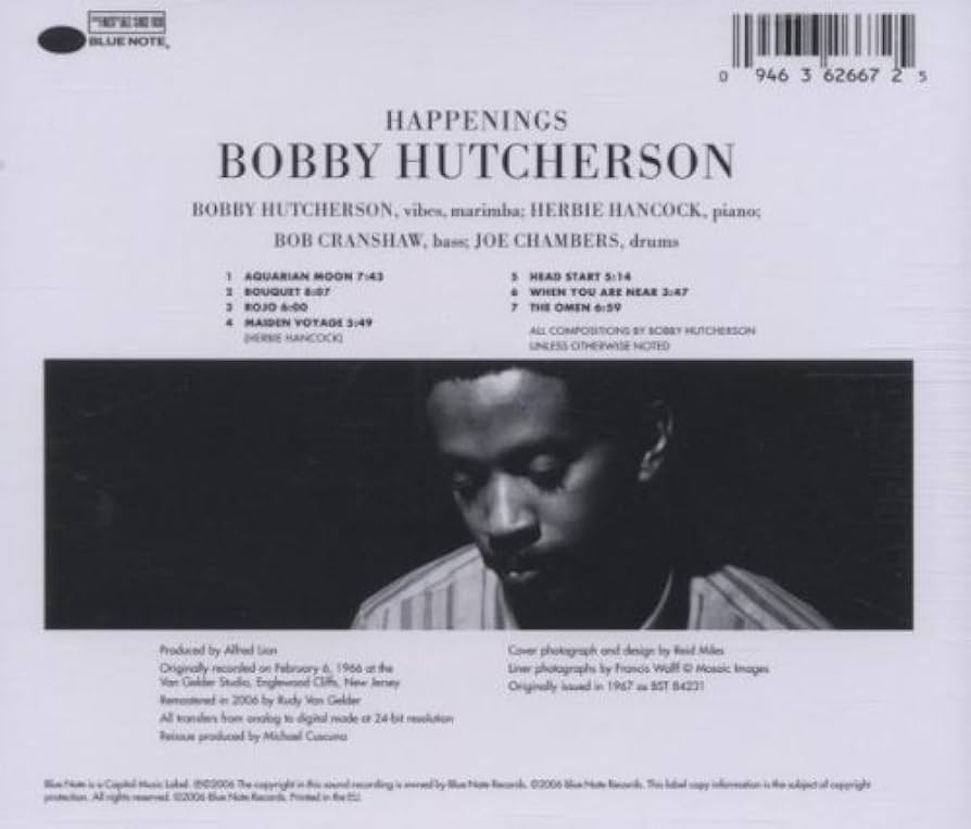 洋楽 Bobby Hutcherson - Happenings Bobby Hutcherson – Happenings – 7 x File (24-bit / 192 kHz