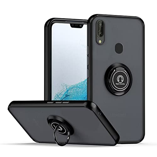 JIEZUIMEI Funda para Huawei P20 Lite Carcasa, Ultra Delgado Mate Translúcido Antigolpes Dura PC +...
