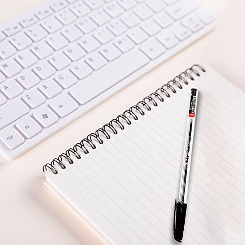 Cello Tri-Jet Ballpoint Pens Extra Grip Medium Point Biros (1.0 mm) - Black Pens, Pack Of 10