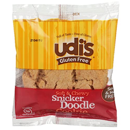 Gluten Free Cookies By Udi's | Individually Wrapped, 1.8 Ounce | Snickerdoodle | Pack Of 9 #TOP7