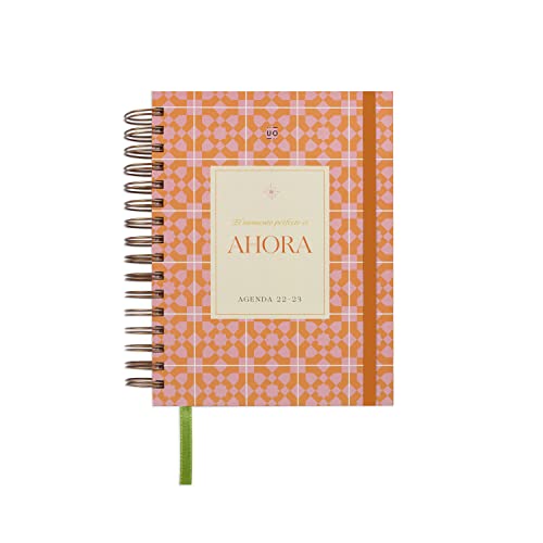 UO School Diary Now Week to View: Starts in September 2022 and Ends in August 2023, Hardcover, Includes 126 Stickers