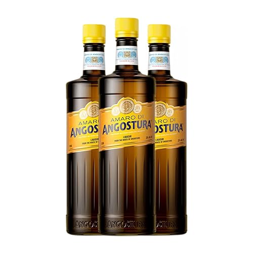 Licores Angostura Amaro 70 cl (Caja de 3 Botellas de 70 cl)