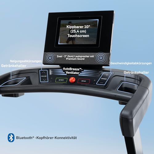 NordicTrack T-Serie: Perfekte Laufbänder für den Heimgebrauch, Laufband mit Steigung, Bluetooth-fähig, 136 kg Benutzerkapazität – Bild 3