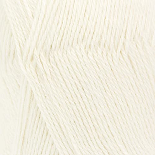 (3 Small Gorgeous Skeins) Alpaca Yarn Blend Umayo [657 Yards Total] Ivory, 2 Fingering #TOP3