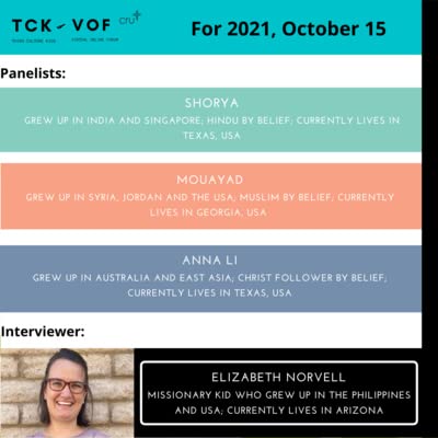 3.11 TCK and Spirituality