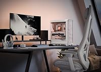 Fractal Design Meshify 3 White TG Clear Tint - Gaming Computer-Gehäuse – Facetten-Mesh-Front – DREI Momentum 14 Lüfter enthalten - E-ATX/ATX/mATX Unterstützung – Ansicht 7