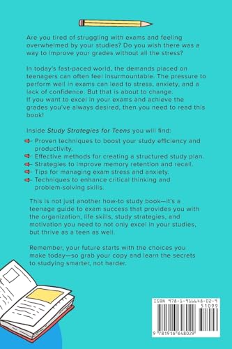 Study Strategies for Teens: A Teenage Guide to Exam Success and Getting Better Grades (Teen Success) - Image 2