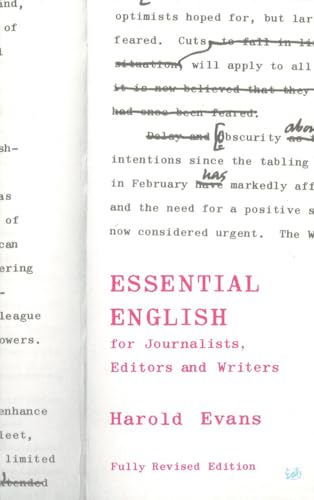 Essential English for Journalists, Editors and Writers (Pimlico)