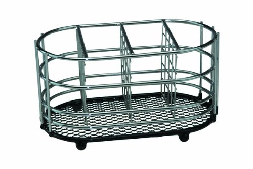 Preisvergleich Produktbild Apollo Besteckkorb, Schwarz, Chrom