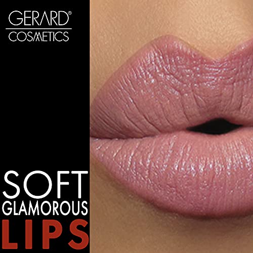 Gerard Cosmetics Lipstick - Creamy And Buttery Formula Creates Flawless Looking Pout - Envelops Lips In Rich, Pigmented Color - Smooth, Satin Finish - Will Not Dry Lips Out - Buttercup - 0.14 Oz #TOP6