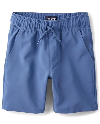 The Children's Place,Boys,Quick Dry Pull On Shorts,Sprink Lake,5