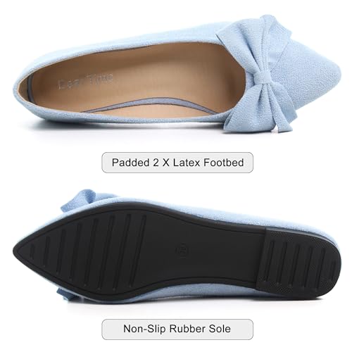 Image of Dear Time Women's Ballet Flats Dress Ballet Shoes Slip on for Office Work Comfortable Shoes