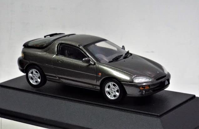 中古カー模型　ユーノスプレッソFi-X(1991)マイティグレー Amazon | 1/43 ハイストーリー マツダ ユーノス プレッソ Fi-X