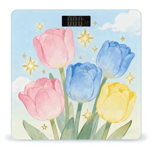 Báscula Digital de Baño Precisa y Estable con Pantalla LCD miniatura 1