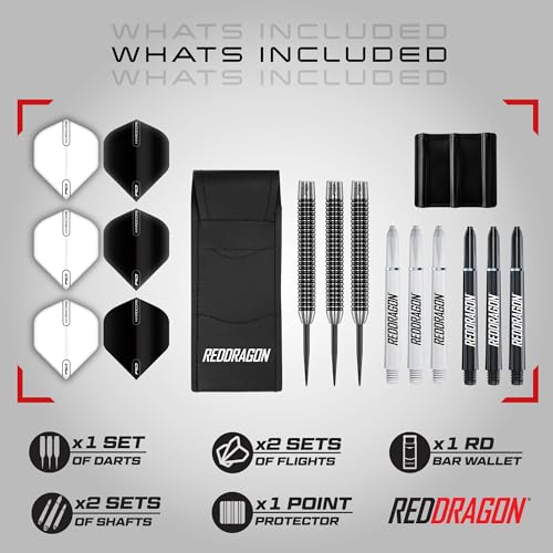 Red Dragon RDPEGTD03NEW Pegasus Tungsten Steel Darts Set thumb #1