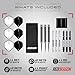 RED DRAGON Pegasus 25 Gram Professional Tungsten Steeltip Darts Set with Flights, Stems (Shafts) and Wallet