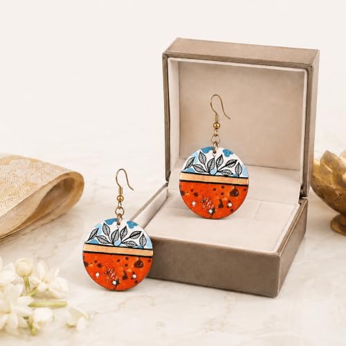 Image of Boho Ethnic Earrings Collection for Women - Colorful Tassel, Hoop, Stud, Drop, Chandelier & Huggie Styles Inspired by Festival Fashion