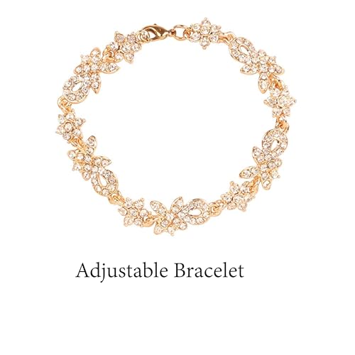 Image of Touchstone Indian bracelets for women mixed metal cuff crystal rhinestones bracelet handcrafted wrist enhancer free size designer in gold or oxidized white tone