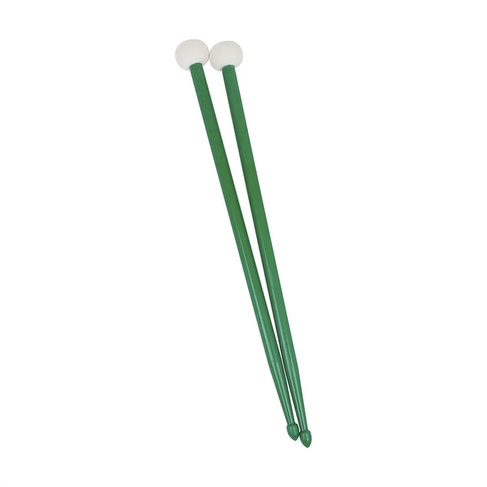 Pałki perkusyjne, Pałki perkusyjne 5A z młotkiem z filcu nylonowego dla początkujących, wielokolorowe, 42,3 x 3,5 x 1,3 cm, opakowanie 2 szt.(G)