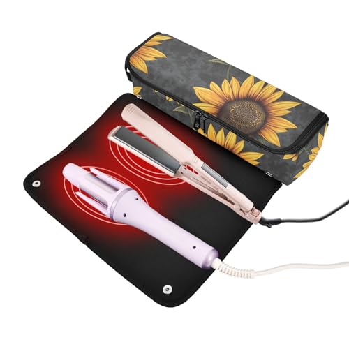 Bolsa de viaje resistente al calor para herramientas de cabello miniatura 2