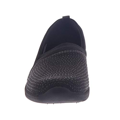 Skechers Womens Sneaker, Black, 8