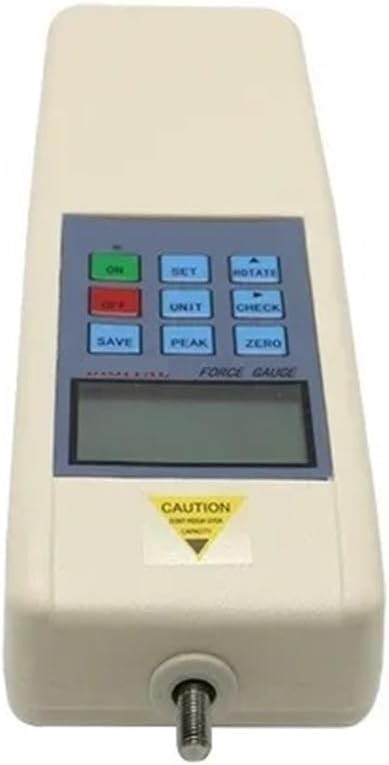 Force Gauge, HF Digital Force Meter Dynamometer Force Measuring Instruments Push Pull Force Gauge Tester Meter for Lab Tension(3N)