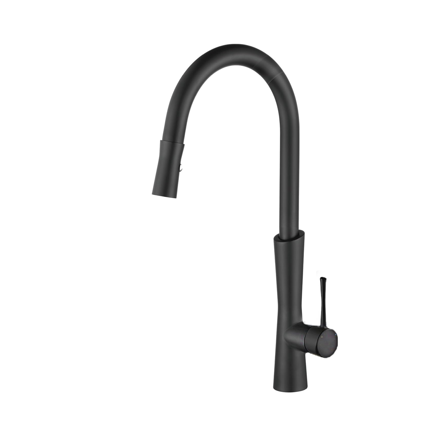 Robinet de cuisine noir mat mitigeur évier eau chaude et froide