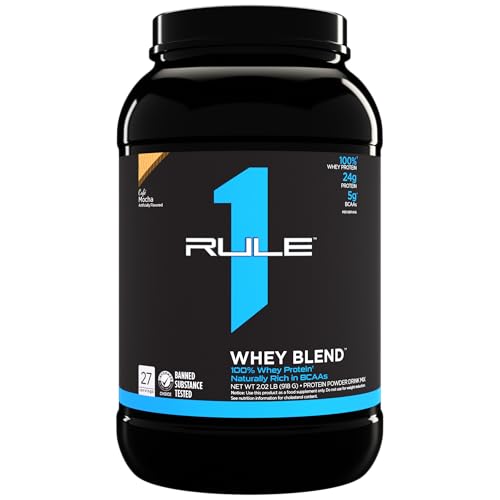 Rule One R1 Whey Blend, Cafe Mocha - 918g