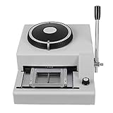 72-Character Embossing Credit Card Machine, PVC Credit Card Embosser Machine Credit ID VIP Magnetic Manual Embossing Machine Very Easy to use,US Shipping 2-5 Days Delivery